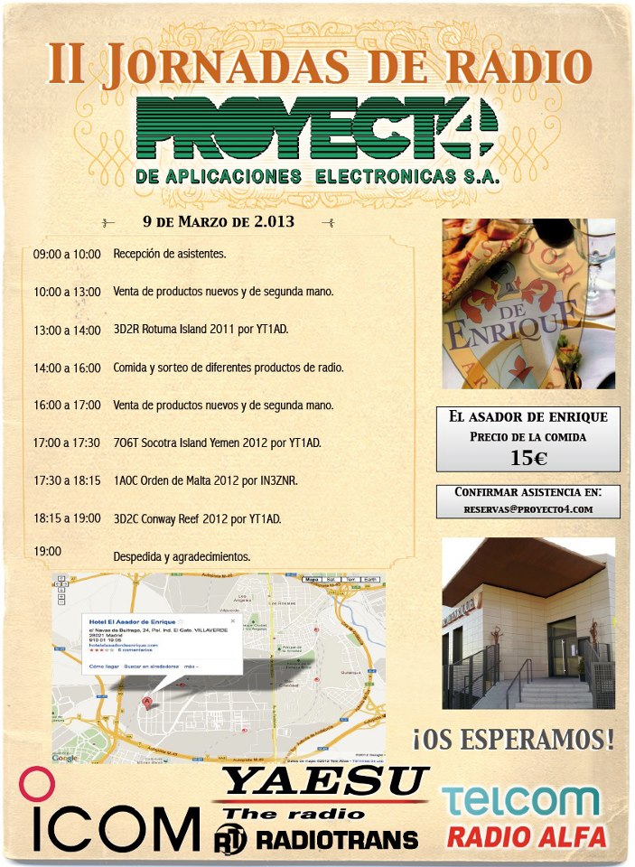 II Jornadas de Radio con Proyecto 4 (09/03/2013)